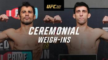 UFC 301 - La pesée cérémoniale | Rio de Janeiro