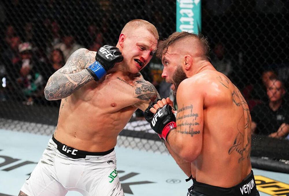 Mason Jones décroche une précieuse victoire par décision unanime contre Jeremy Stephens à l’UFC on ESPN 67 | Des Moines Mason Jones décroche une précieuse victoire par décision unanime contre Jeremy Stephens à l’UFC on ESPN 67 | Des Moines