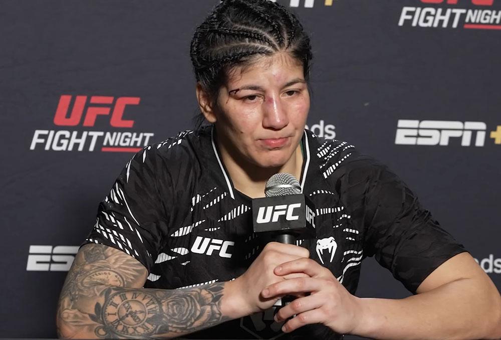 Ketlen Vieira réclame la perdante de Peña vs Harrison après sa victoire à l’UFC on ESPN 68 | Las Vegas