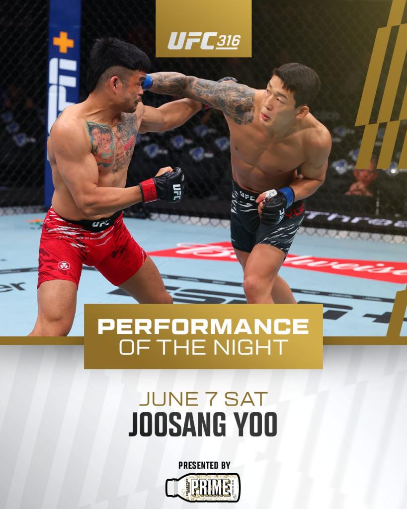 UFC 316 - Bonus de la soirée | Newark UFC 316 - Bonus de la soirée | Newark