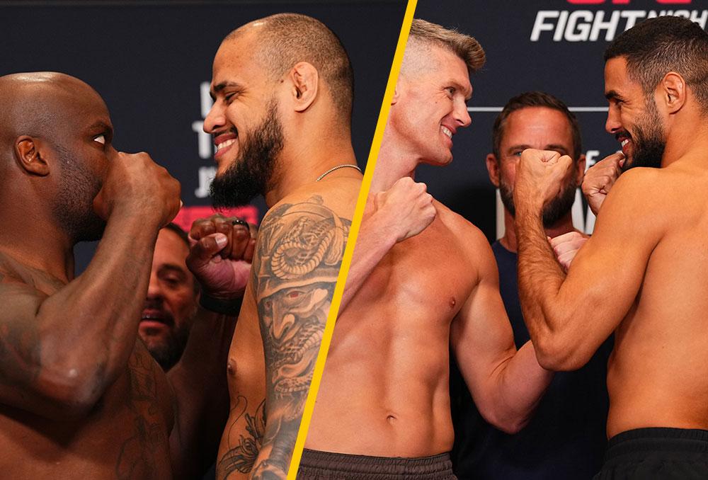UFC on ESPN 70 - La pesée : résultats, vidéos, faceoffs | Nashville