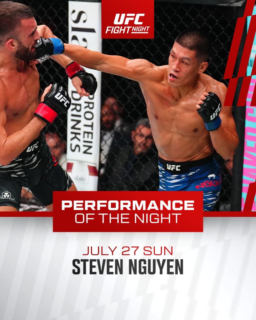 UFC on ABC 9 - Bonus de combat | Abu Dhabi UFC on ABC 9 - Bonus de combat | Abu Dhabi