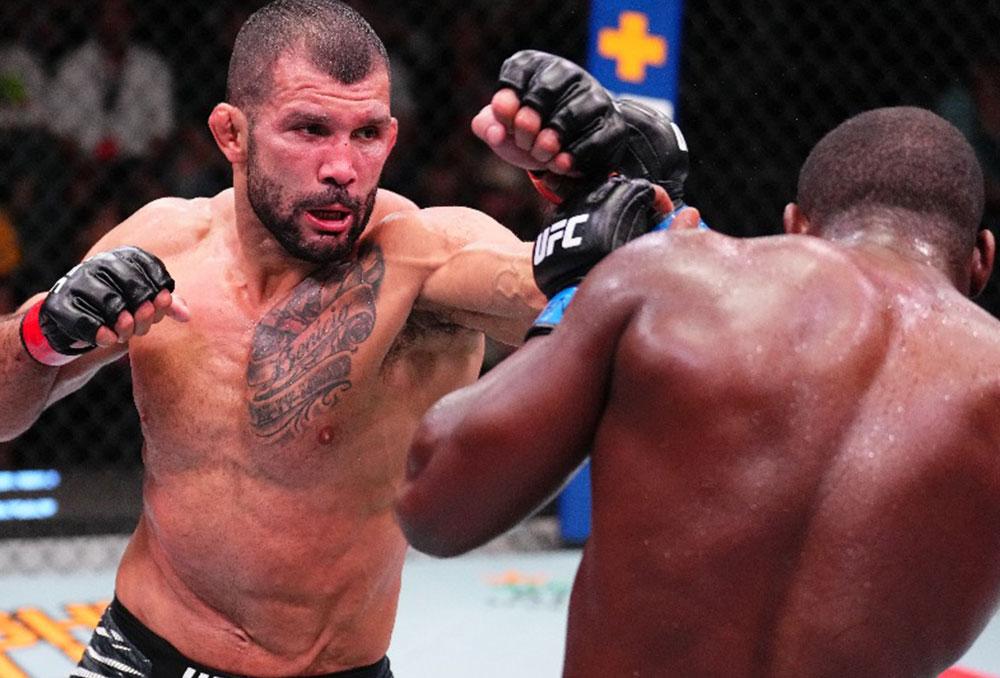 Rodolfo Vieira surprend avec son striking et obtient une victoire par décision unanime face à Tresean Gore | Las Vegas