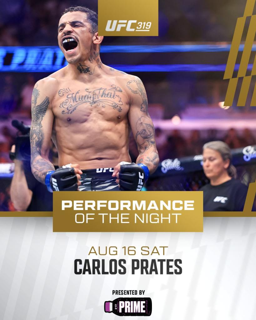UFC 319 - Bonus de combat | Chicago UFC 319 - Bonus de combat | Chicago