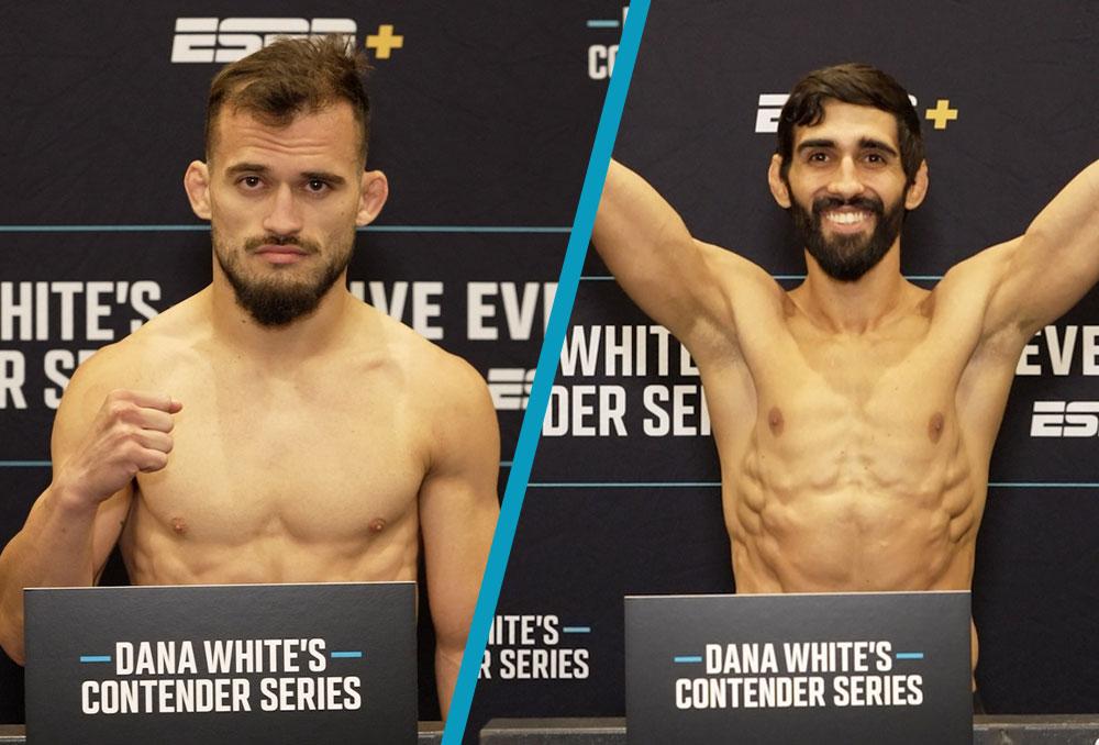 Une place à l'UFC en jeu lors d'un duel crucial entre Jose Delano et Manuel Exposito au Contender Series | DWCS 78