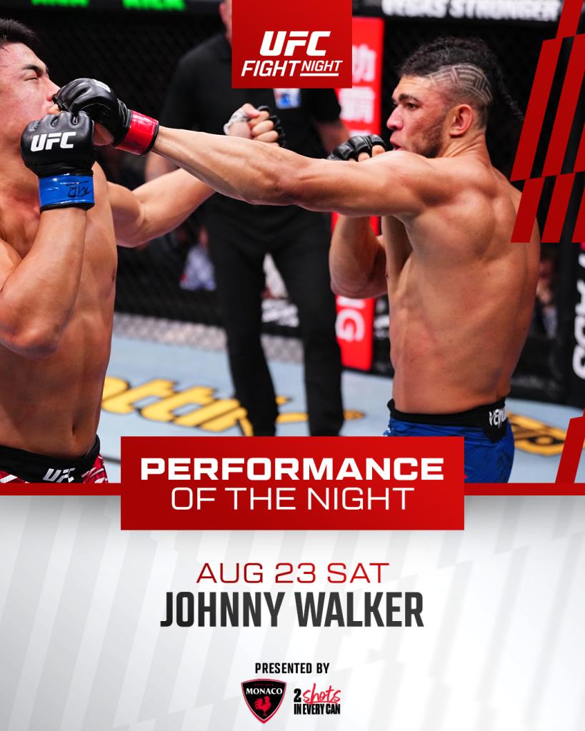 UFC on ESPN+ 115 - Bonus de combat | Shanghai UFC on ESPN+ 115 - Bonus de combat | Shanghai