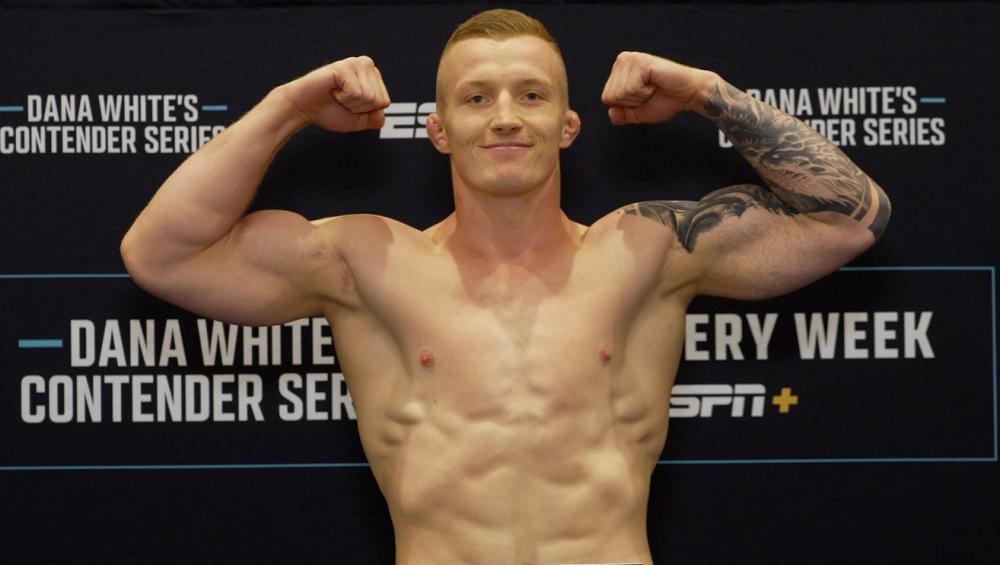 Mahamed Aly et Iwo Baraniewski risquent leur fiche parfaite pour un contrat UFC | DWCS 82 Mahamed Aly et Iwo Baraniewski risquent leur fiche parfaite pour un contrat UFC | DWCS 82