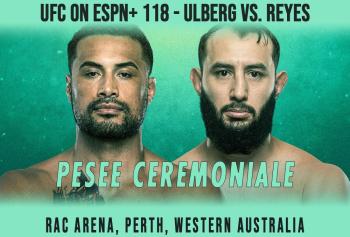 UFC on ESPN+ 118 - Pesée cérémoniale | Perth