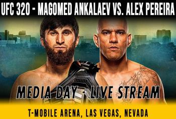UFC 320 - Ankalaev vs. Pereira 2 : Media Day Live Stream | Las Vegas