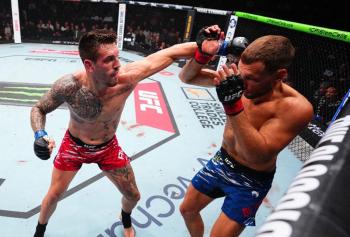 Brendan Allen contraint Reinier de Ridder à l'abandon à la fin du quatrième round | UFC Vancouver
