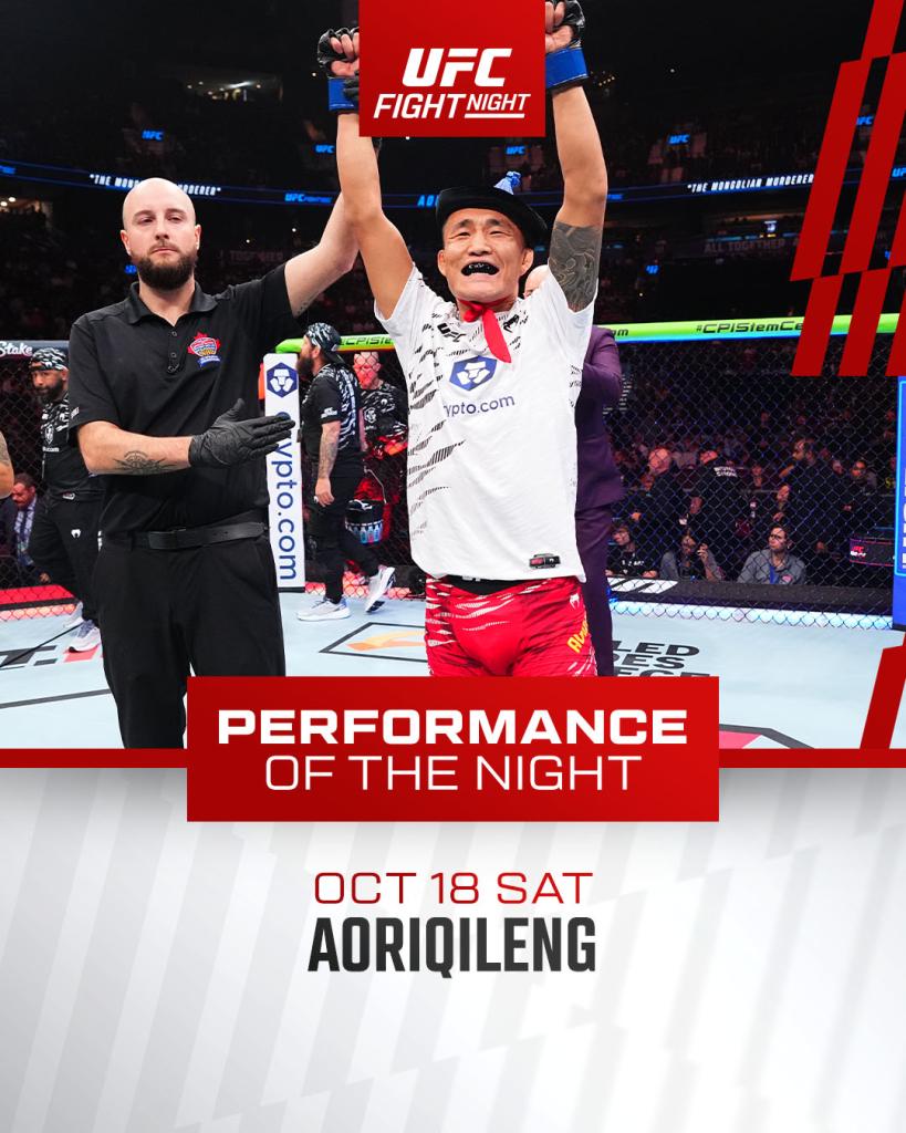 UFC on ESPN+ 120 - Bonus de la soirée | Vancouver UFC on ESPN+ 120 - Bonus de la soirée | Vancouver