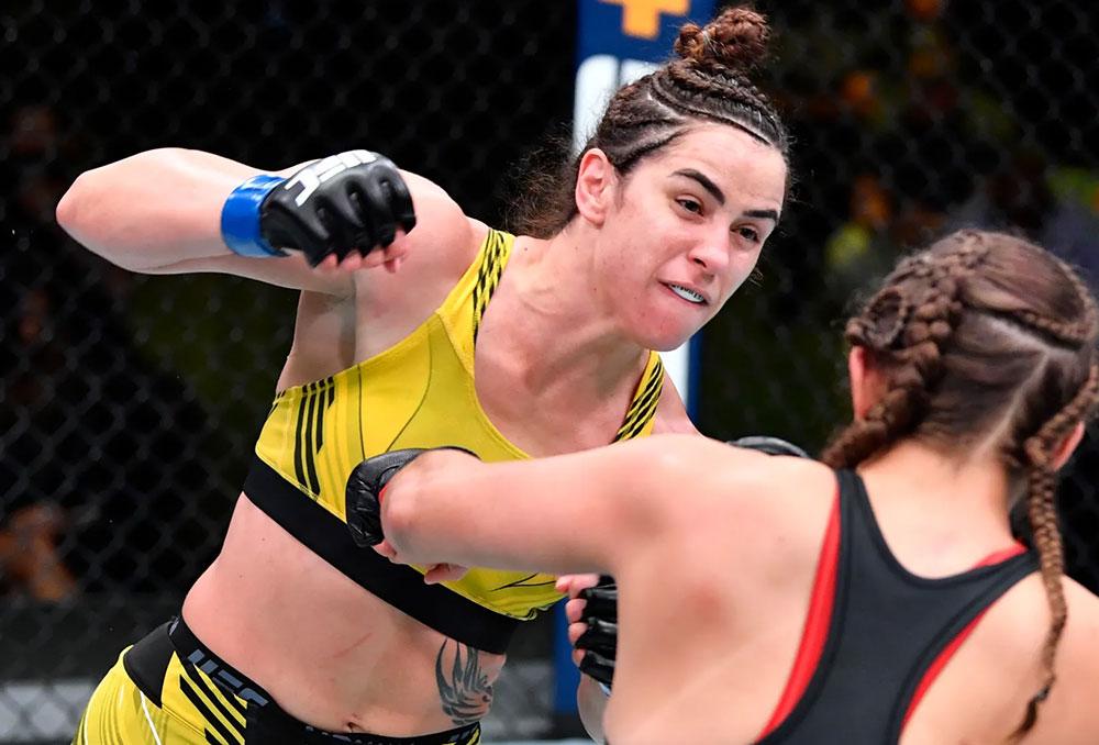 Norma Dumont vise une sixième victoire pour sécuriser sa place d'aspirante | UFC Vegas 110