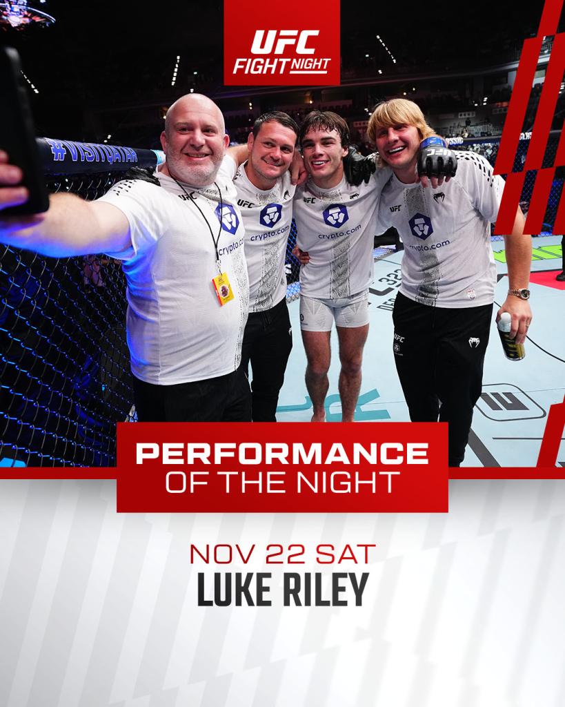 UFC on ESPN+ 123 - Bonus de la soirée | Doha UFC on ESPN+ 123 - Bonus de la soirée | Doha