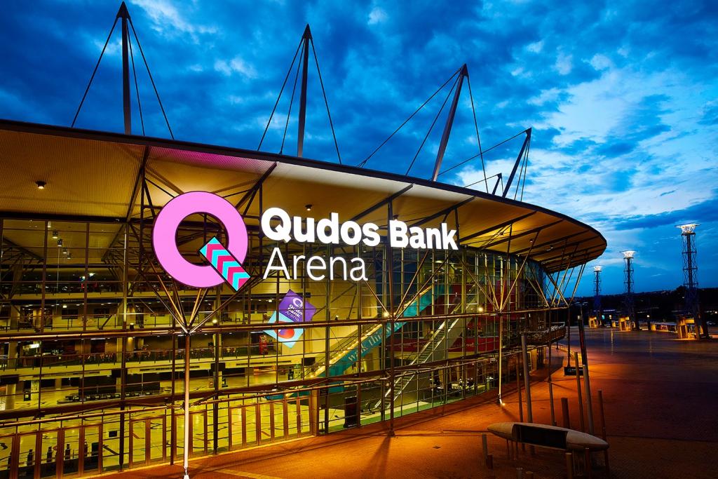 Qudos Bank Arena : un lieu historique de Sydney accueillant l'UFC, la NBA australienne et les plus grandes stars mondiales Qudos Bank Arena : un lieu historique de Sydney accueillant l'UFC, la NBA australienne et les plus grandes stars mondiales