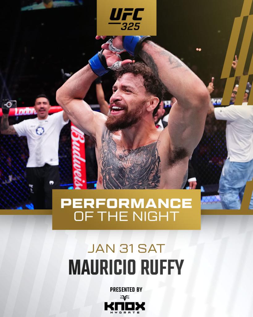 UFC 325 - Bonus de la soirée | Sydney UFC 325 - Bonus de la soirée | Sydney