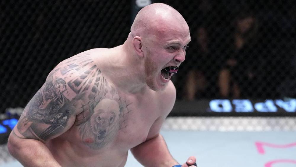 Serghei Spivac mise sur son grappling d'élite pour neutraliser la puissance de KO d’Ante Delija | UFC Fight Night 267 Serghei Spivac mise sur son grappling d'élite pour neutraliser la puissance de KO d’Ante Delija | UFC Fight Night 267