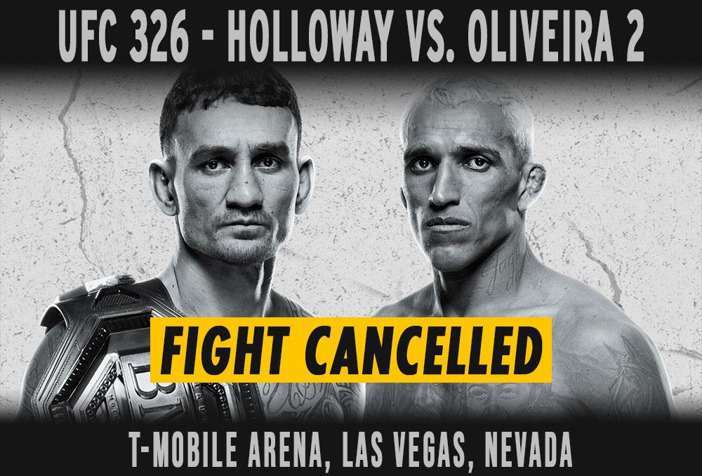 UFC 326 - Combats annulés / reprogrammés | Las Vegas