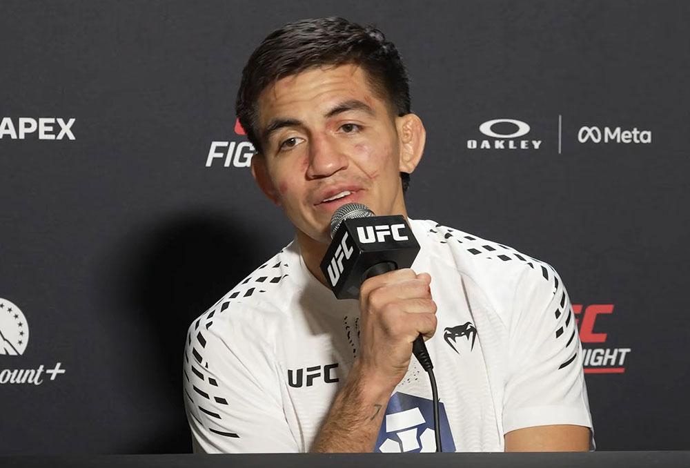 “Je savais qu'il ne lâcherait rien” : Jose Delgado rend hommage à la résilience de Andre Fili | UFC Fight Night 269