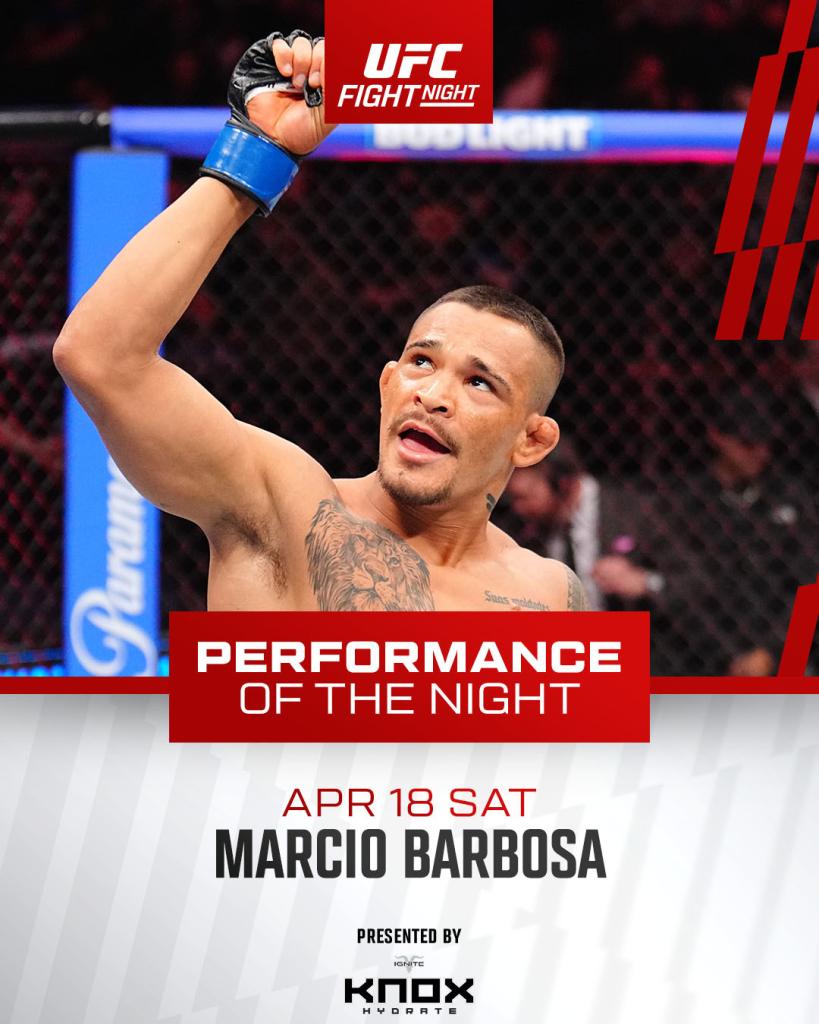 UFC Fight Night 273 - Bonus de la soirée | Winnipeg UFC Fight Night 273 - Bonus de la soirée | Winnipeg