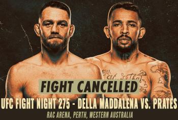 UFC Fight Night 275 - Combats annulés / reprogrammés | Perth