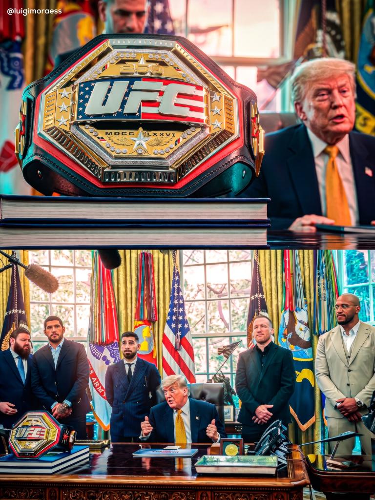 La ceinture officielle de l'UFC Freedom 250 La ceinture officielle de l'UFC Freedom 250