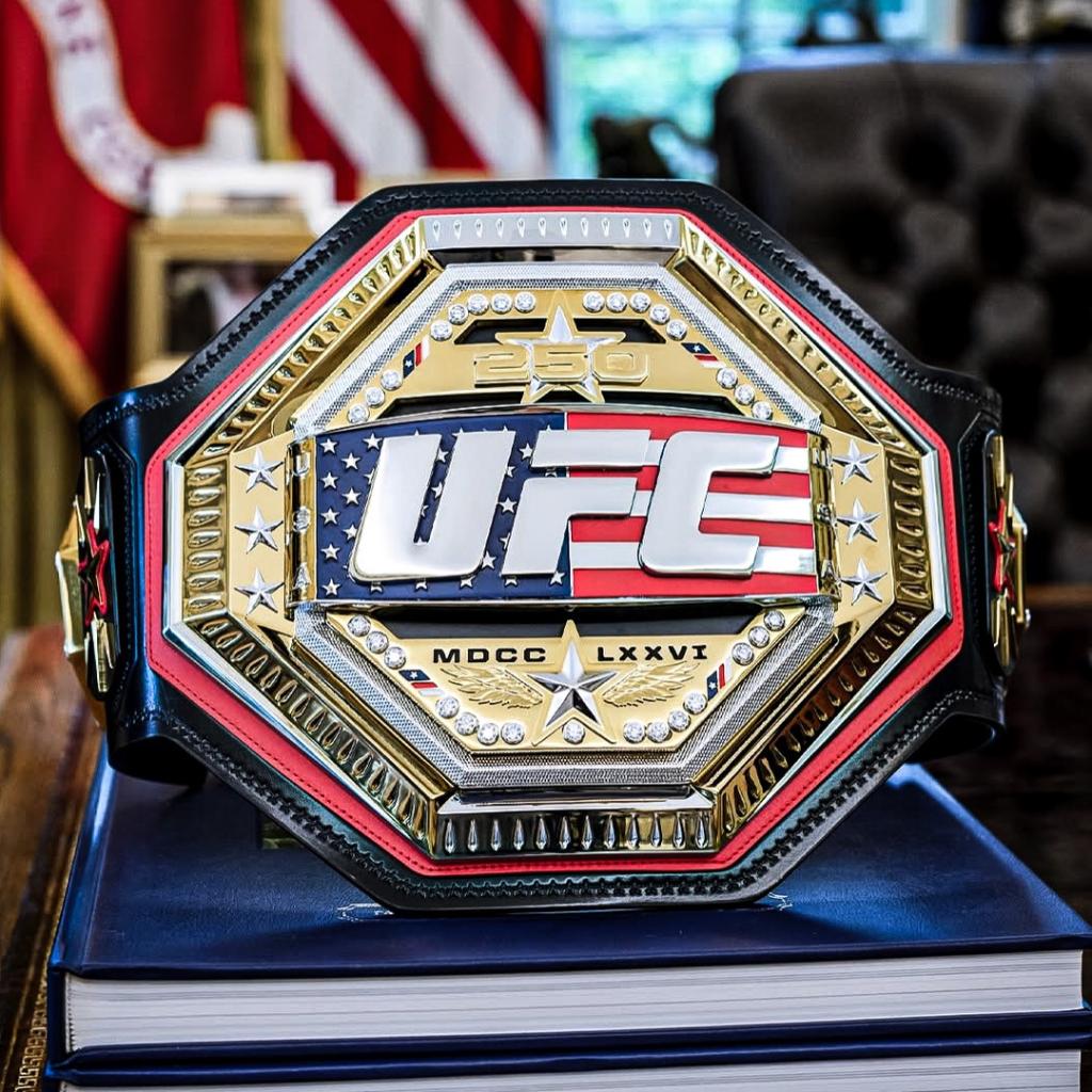 La ceinture officielle de l'UFC Freedom 250 La ceinture officielle de l'UFC Freedom 250