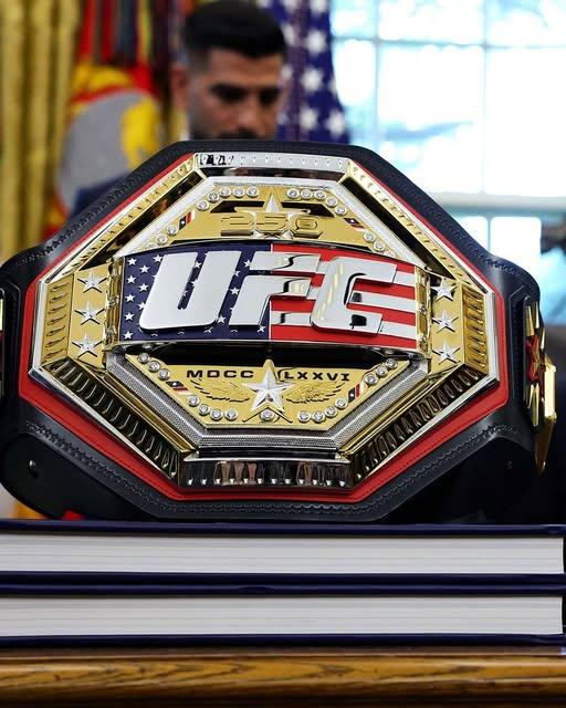 La ceinture officielle de l'UFC Freedom 250 La ceinture officielle de l'UFC Freedom 250