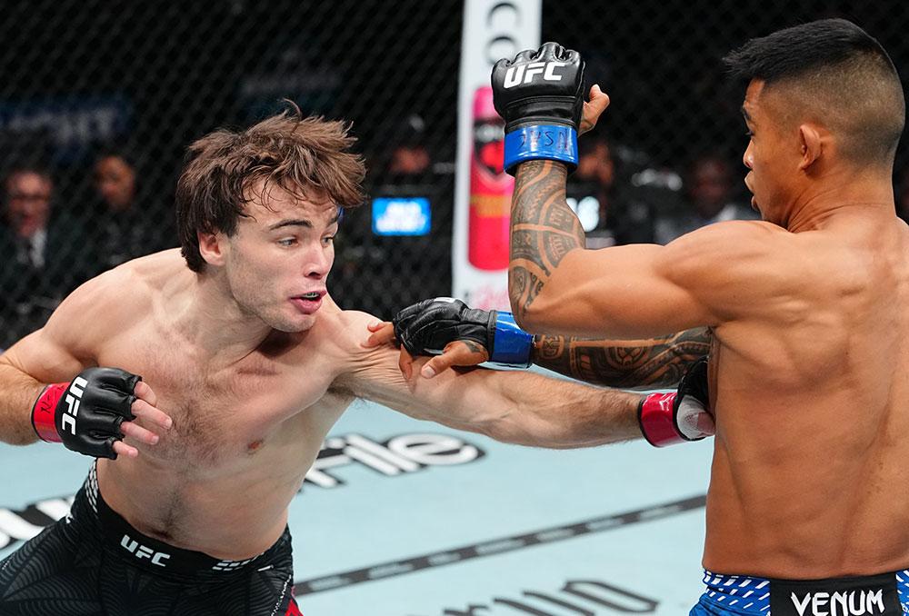 UFC 329 : 14-0 pour le phénomène Luke Riley, qui éteint Kai Kamaka III en trois minutes