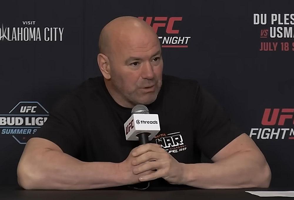 UFC Oklahoma City : Dana White estime que Kamaru Usman a encore sa place malgré sa défaite face à Dricus Du Plessis