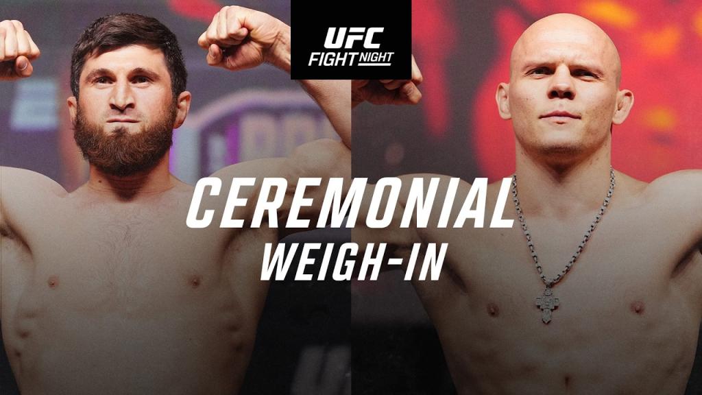 UFC Fight Night 282 - Pesée cérémoniale | Abu Dhabi