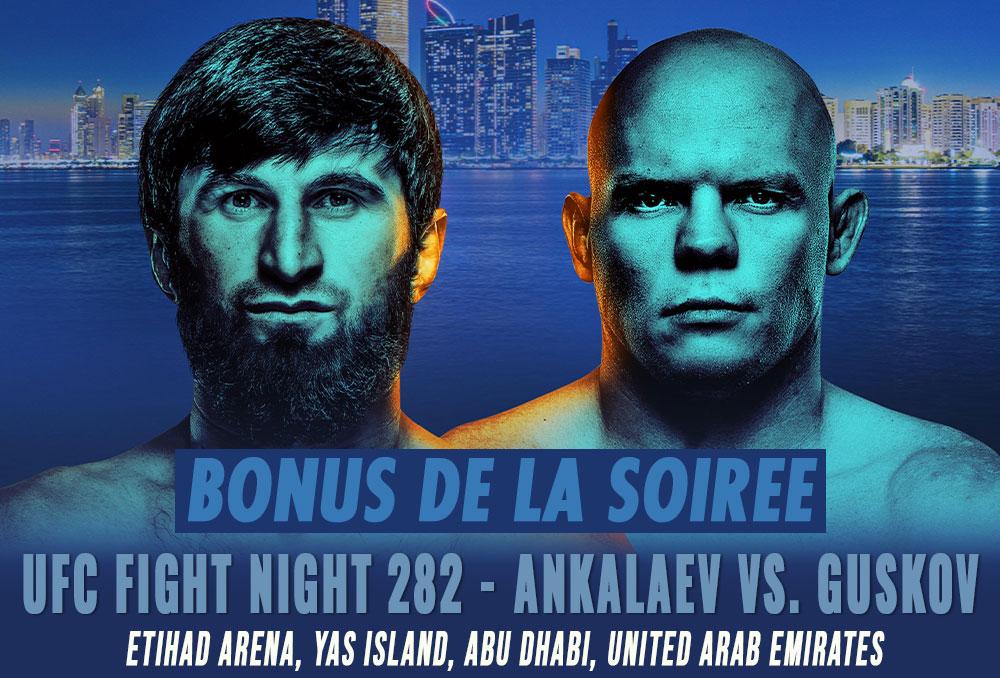 UFC Fight Night 282 - Bonus de la soirée | Abu Dhabi
