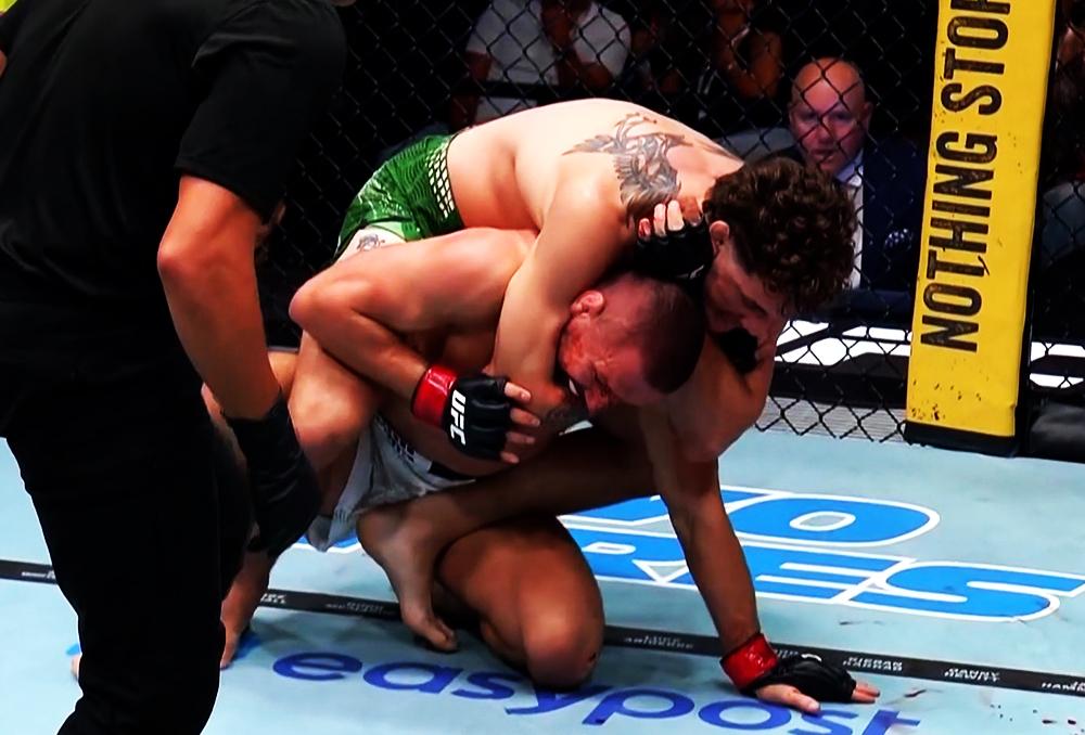 UFC Fight Night 284 : Quillan Salkilld choque la planète MMA en soumettant Mateusz Gamrot dès la première reprise