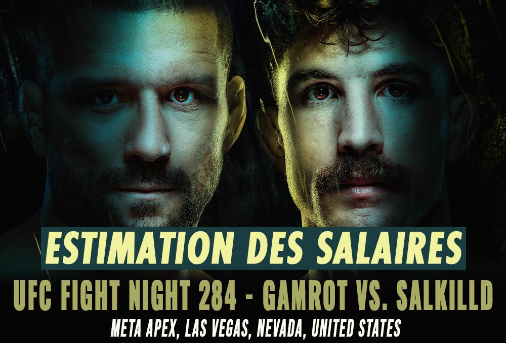 UFC Fight Night 284 - Les salaires (estimation) | Las Vegas
