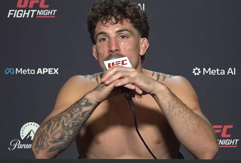 UFC Fight Night 284 : Après sa démonstration au premier round, Quillan Salkilld cible Benoît Saint Denis