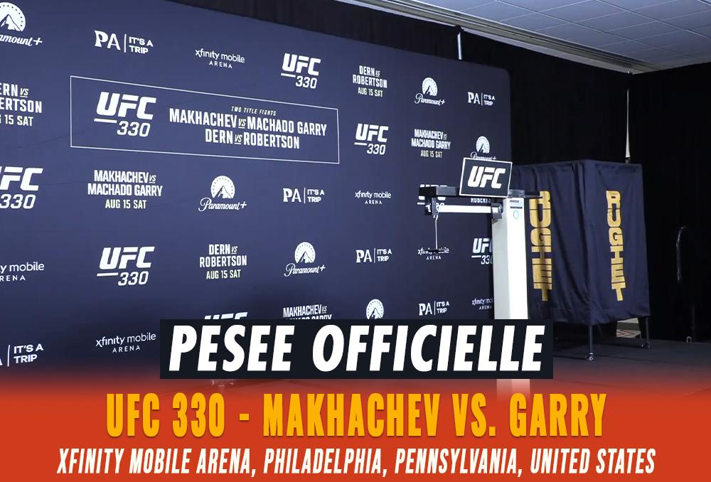 UFC 330 - La pesée : résultats, vidéos, faceoffs | Philadelphia