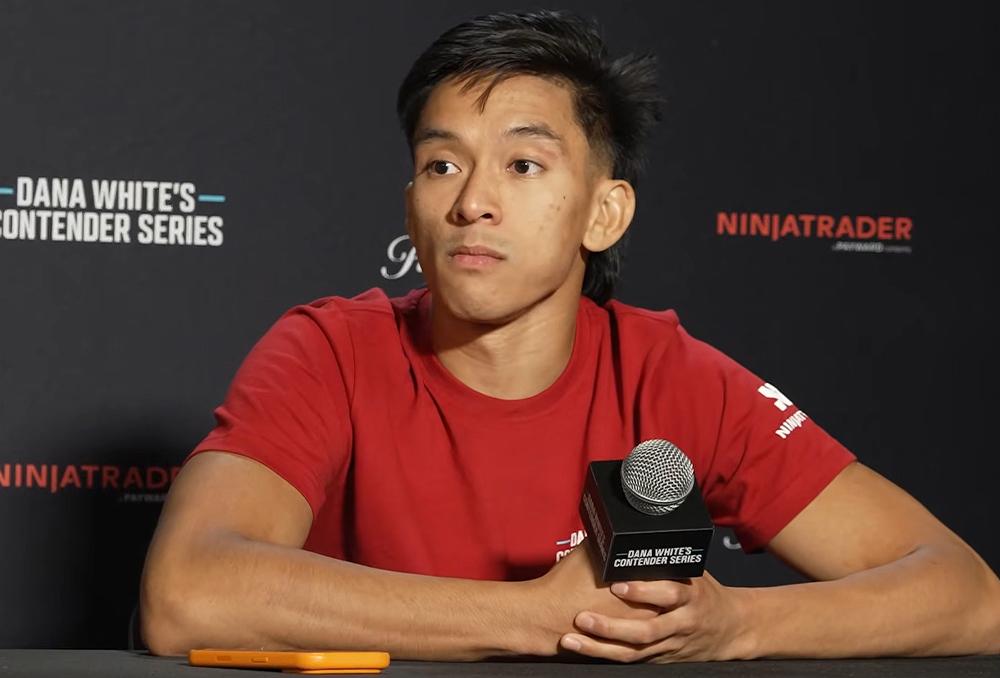 DWCS 87 : Bilal Hasan célèbre son contrat UFC, son amour pour Michael Jackson et ses origines indonésiennes