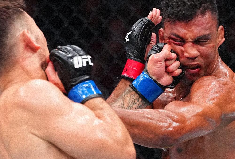 UFC 330 : Esteban Ribovics terrasse Edson Barboza par TKO au 2e round et pousse le Brésilien à la retraite