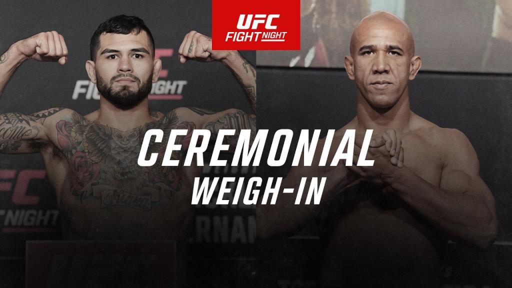 UFC Fight Night 285 - Pesée cérémoniale | Sacramento
