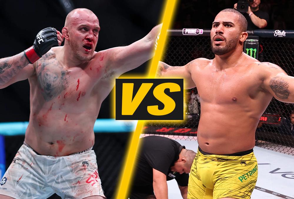 Vitor Petrino passe l’examen de passage Serghei Spivac à Sacramento | UFC Fight Night 285