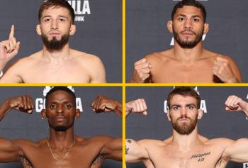 PFL Tampa - Justino vs. Vieira - La pesée : résultats