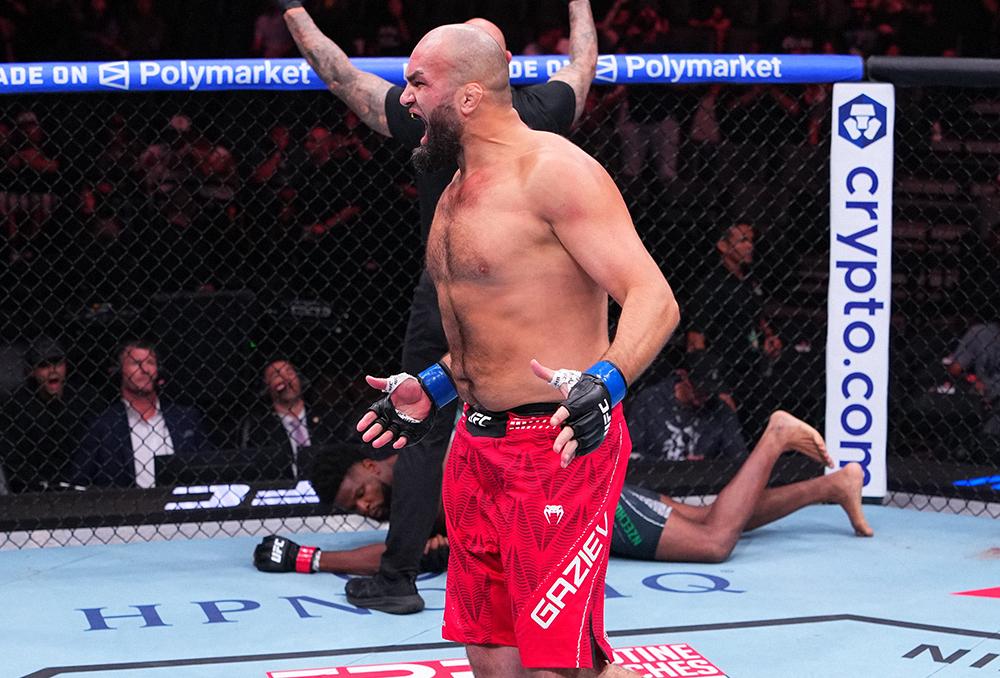 UFC Sacramento : Shamil Gaziev pulvérise Kennedy Nzechukwu d'une droite chirurgicale au premier round
