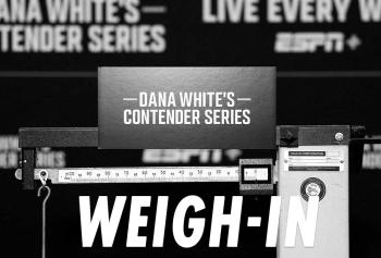 Contender Series 2026 - Week 3 - La pesée : résultats