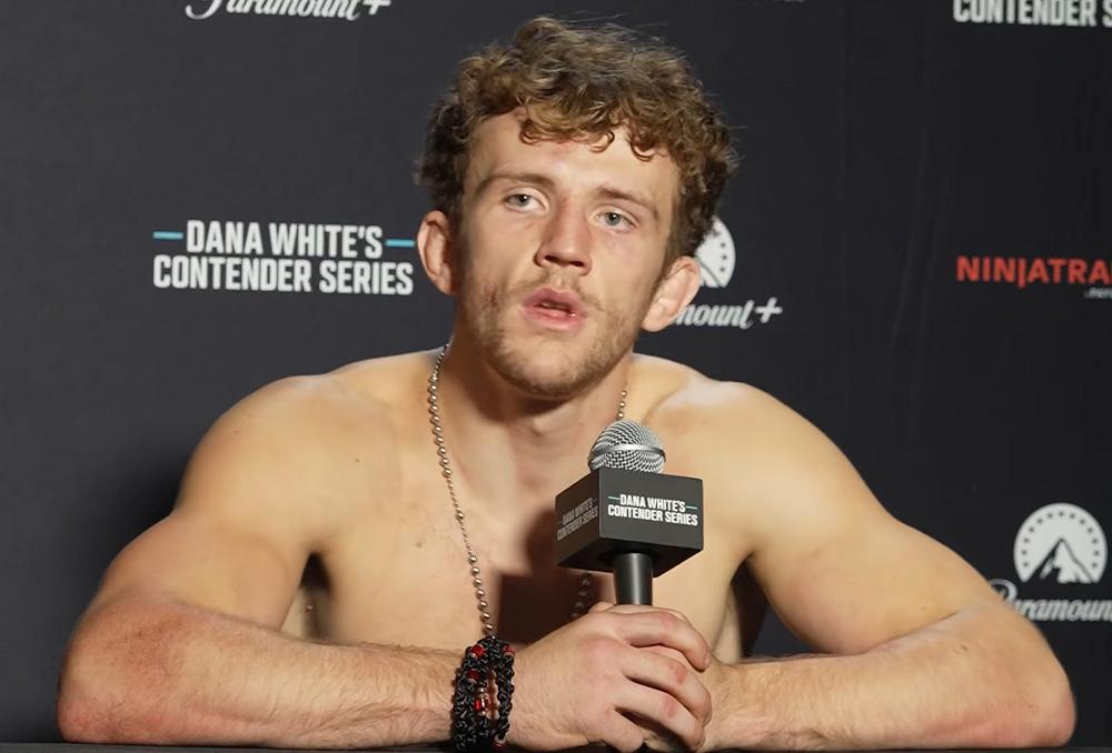 DWCS 89 : Sean Clancy Jr. savoure sa signature à l'UFC et l'hommage de Michael Bisping