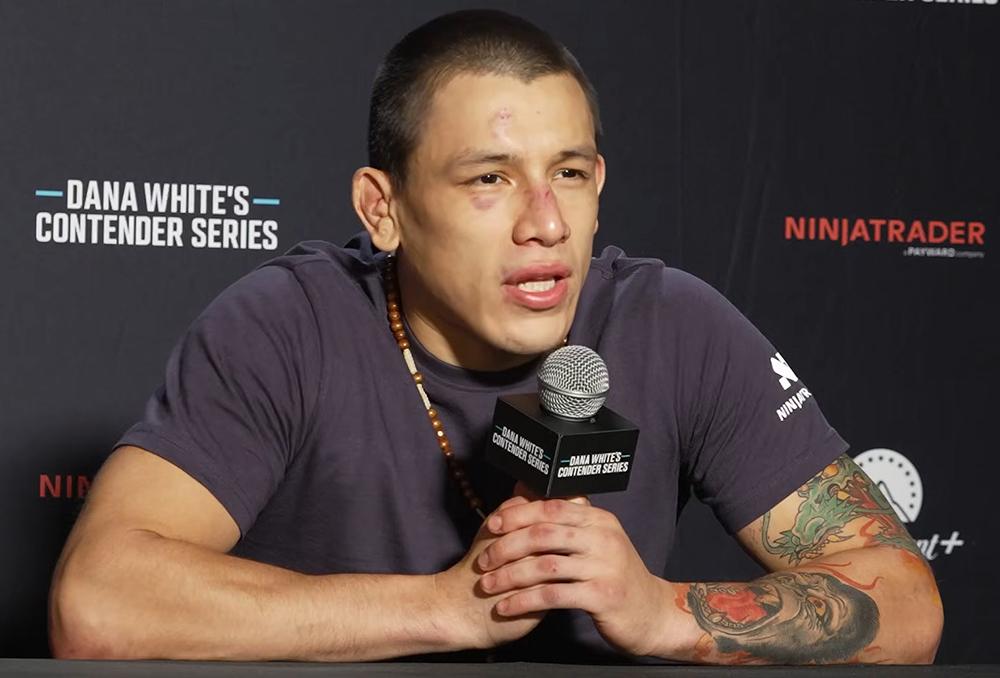 DWCS 90 : Silvestre Sanchez raconte son finish salvateur « J'étais à deux doigts de ne pas être signé »