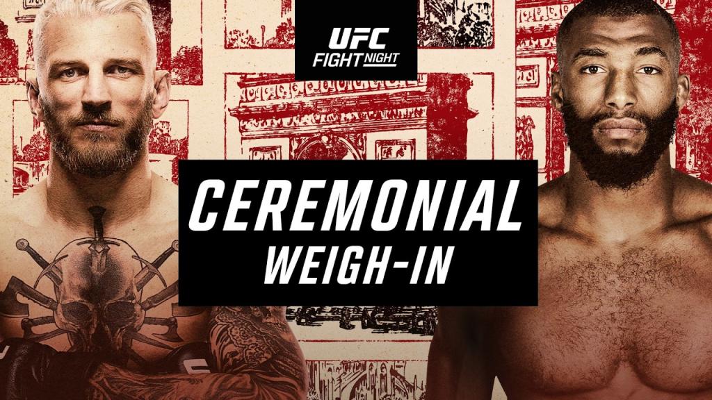 UFC Fight Night 287 - La pesée cérémoniale | Paris