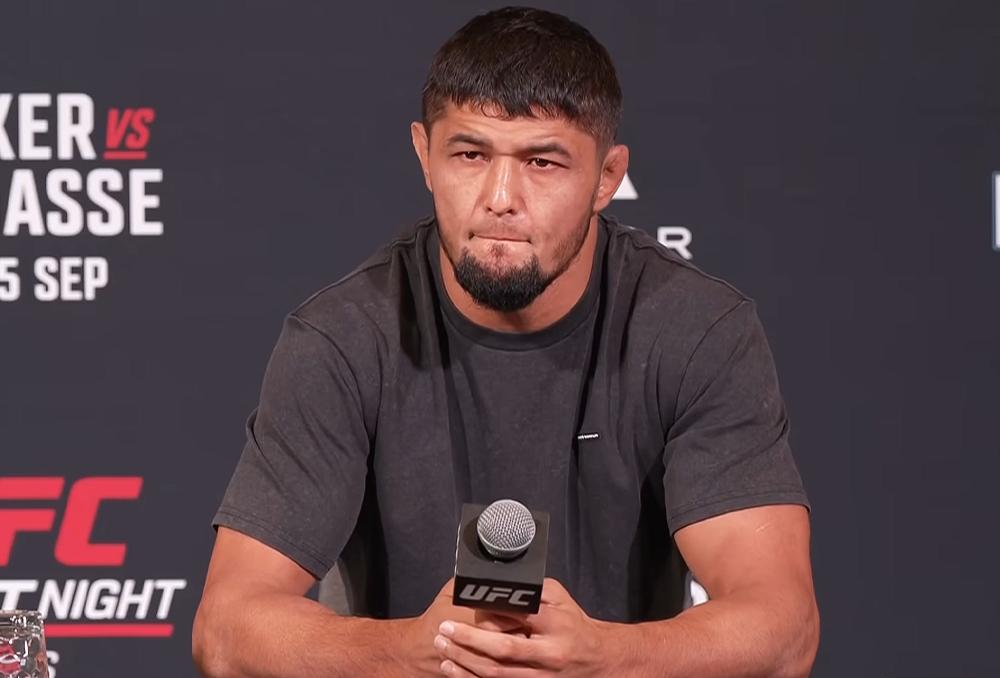 UFC Paris : Nursulton Ruziboev sans complexe face au striking de Page « Je peux boxer avec lui »