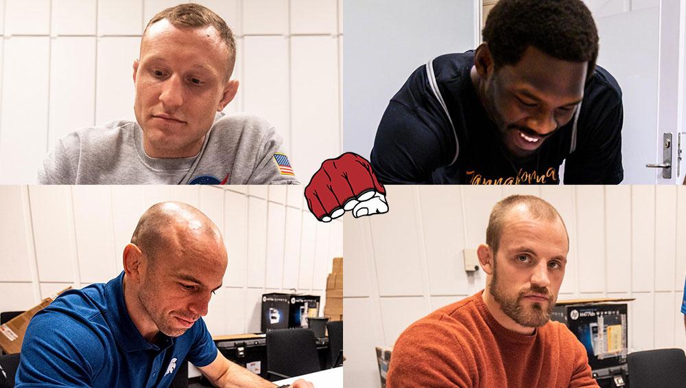 UFC Copenhagen - Media day, Séance d'autographes : photos