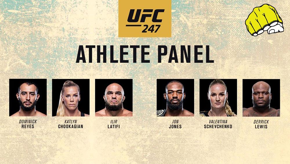 UFC 247 - Athlete Panel