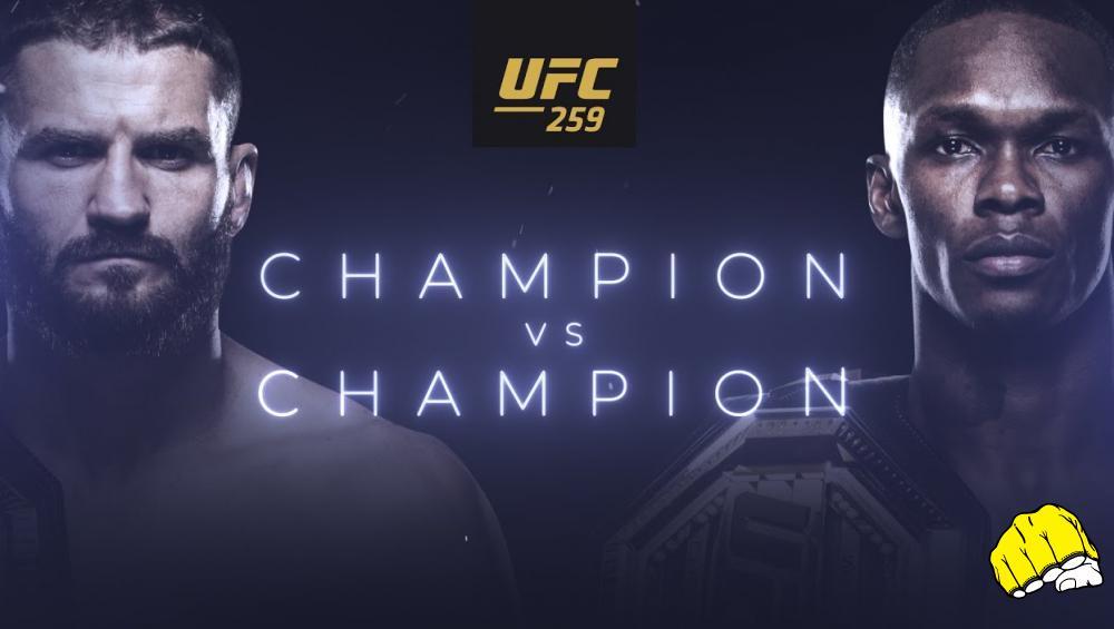 UFC 259 - Champion contre Champion