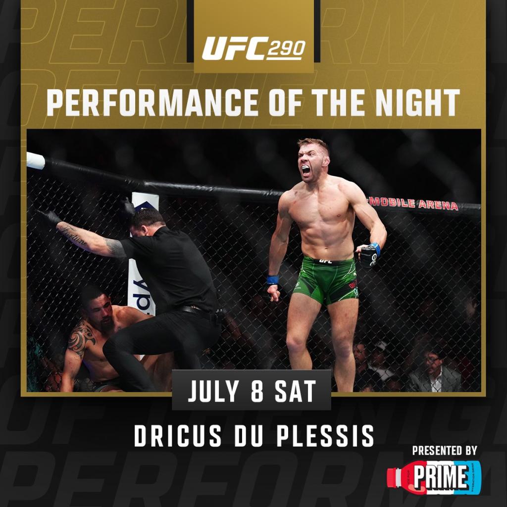 UFC 290 - Bonus de combat